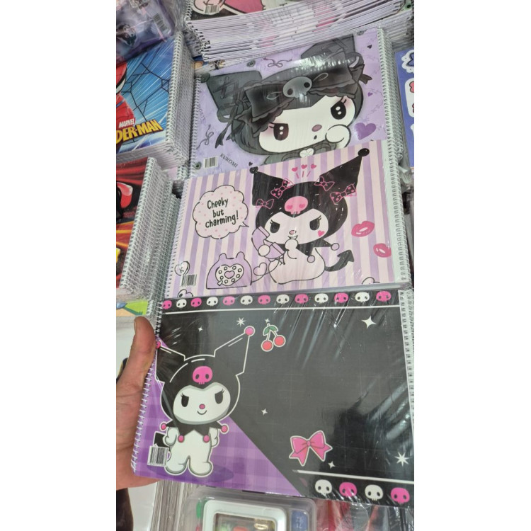 KUROMİ 17X24 SPİRALLİ RESİM DEFTERİ 15YP (BOX24)