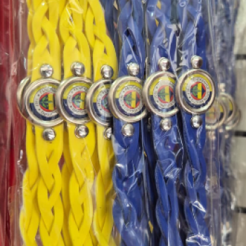 DERİ ÖRGÜLÜ BİLEKLİK FB *12