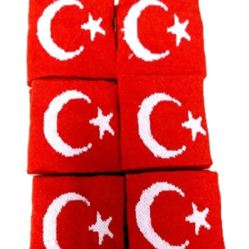 HAVLU BEZ BİLEKLİK AYYILDIZ BAYRAK 12Lİ *23nisan HAVLU BEZ BİLEKLİK AYYILDIZ BAYRAK 12Lİ *23nisan