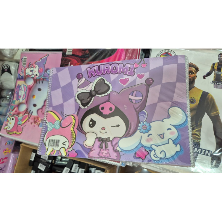 KUROMİ 17X24 SPİRALLİ RESİM DEFTERİ 15YP (BOX24)