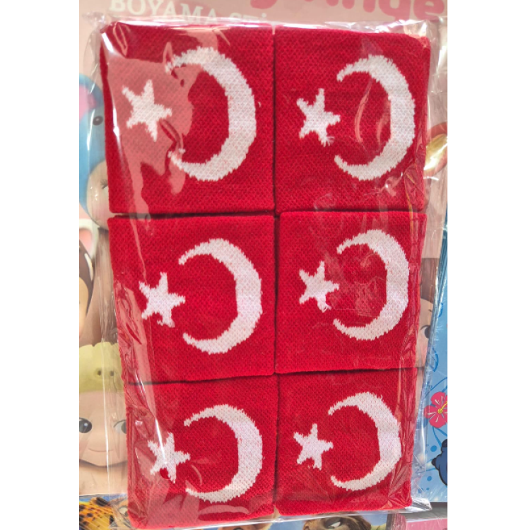 HAVLU BEZ BİLEKLİK AYYILDIZ BAYRAK 12Lİ 29EKİM-23NİSAN