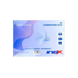 İNOX A4 LAMİNASYON FİLMİ 125MİCRON (BOX100)