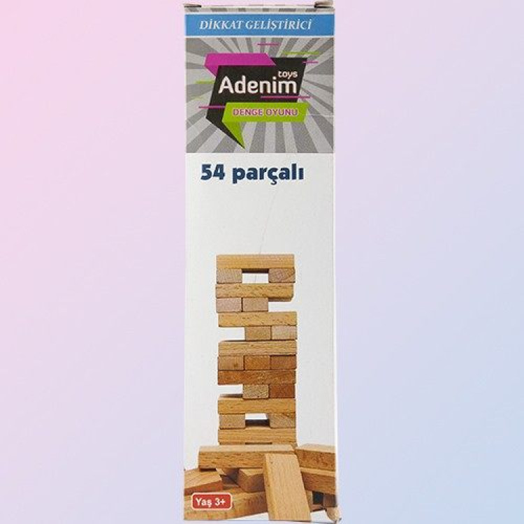 ADENİM SUNTA DENGE OYUNU 54 PARÇA