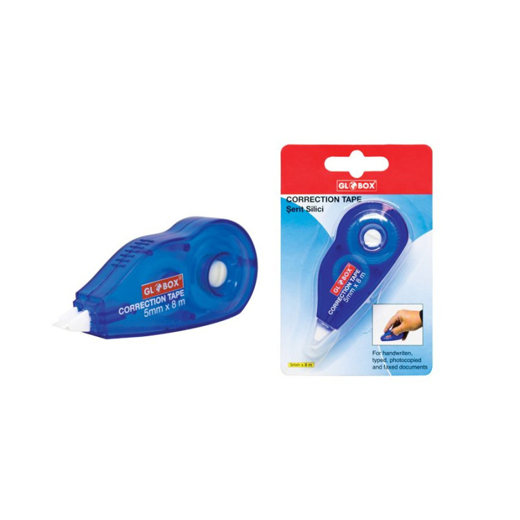 GLOBOX ŞERİT SİLİCİ 5MM*8M 24 LÜ