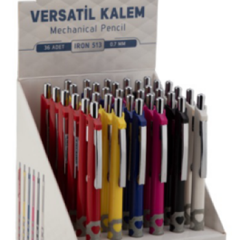 UFEN 513 İRON VERSATİL KALEM 0.7 36LI UFEN 513 İRON VERSATİL KALEM 0.7 36LI