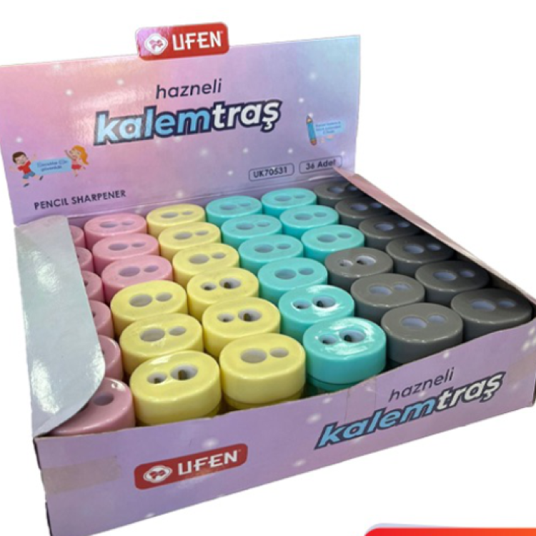UFEN 70531 ÇİFT BIÇAKLI KALEMTRAŞ 36LI