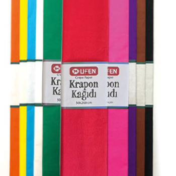 Krapon Kağıdı 10lu 50x200 -Karışık- STOKDAKİ MARKA NEVARSA  Krapon Kağıdı 10lu 50x200 -Karışık- STOKDAKİ MARKA NEVARSA