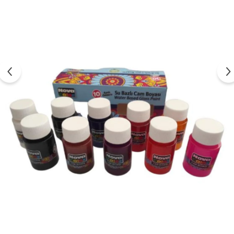 NOVACOLOR NC-99 CAM BOYASI SU BAZLI 30ML 10RENK