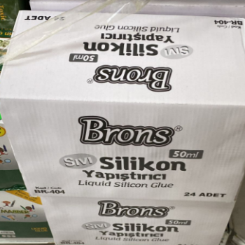 BRONS SIVI SİLİKON YAPIŞTIRICI 50 ml 24 LÜ BRONS SIVI SİLİKON YAPIŞTIRICI 50 ml 24 LÜ