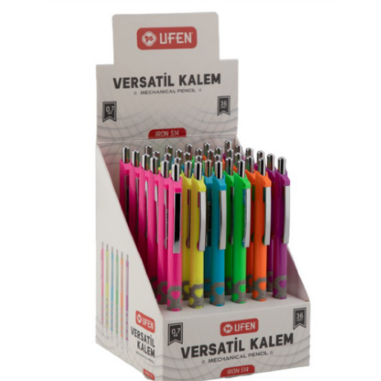 UFEN 514 İRON VERSATİL KALEM 0.7 36LI