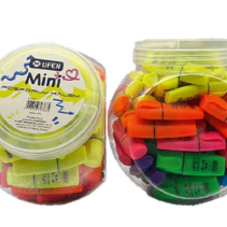 UFEN MİNİ FOSFORLU İŞARET KALEM neon 72 Lİ