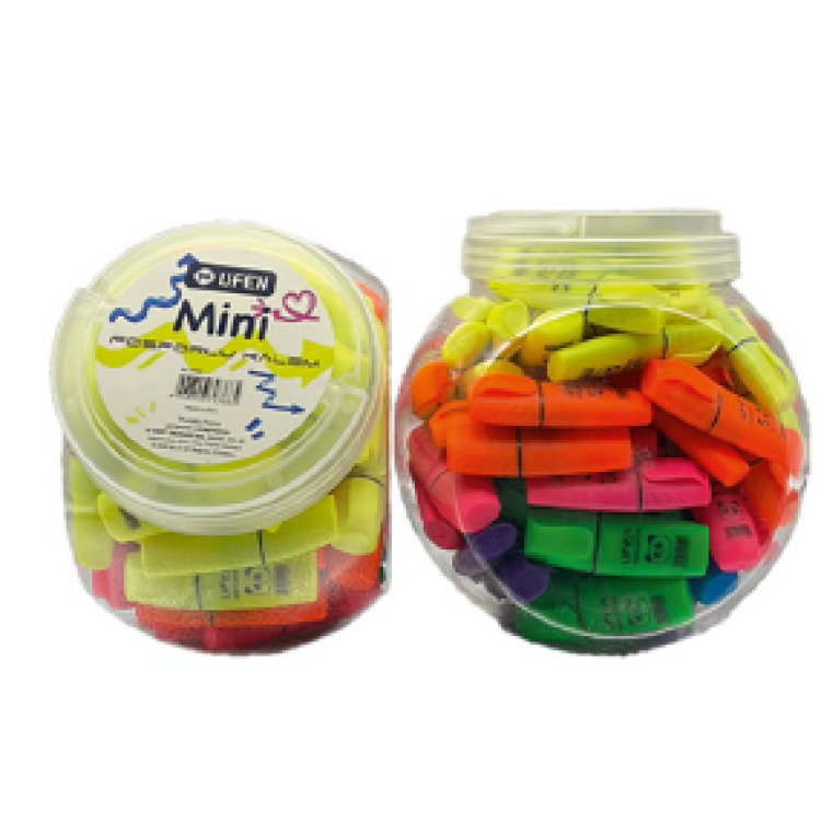 UFEN MİNİ FOSFORLU İŞARET KALEM neon 72 Lİ