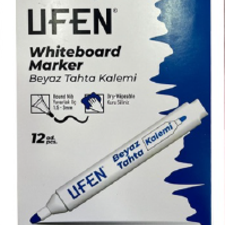 UFEN TAHTAKALEMİ MAVİ 12Lİ