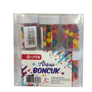 UFEN BONCUK AHŞAP 12 Lİ