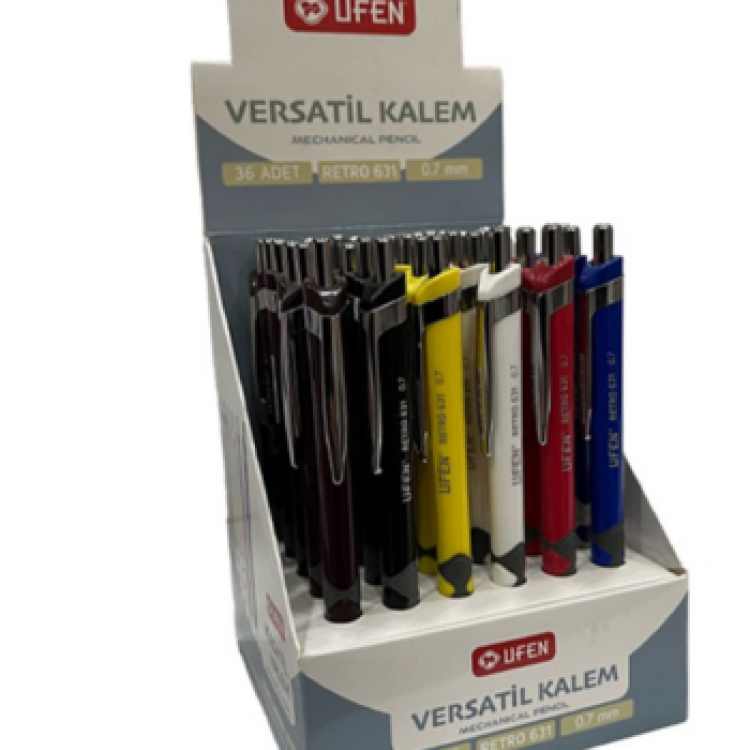 UFEN 631 RETRO VERSATİL KALEM 0.7 36LI