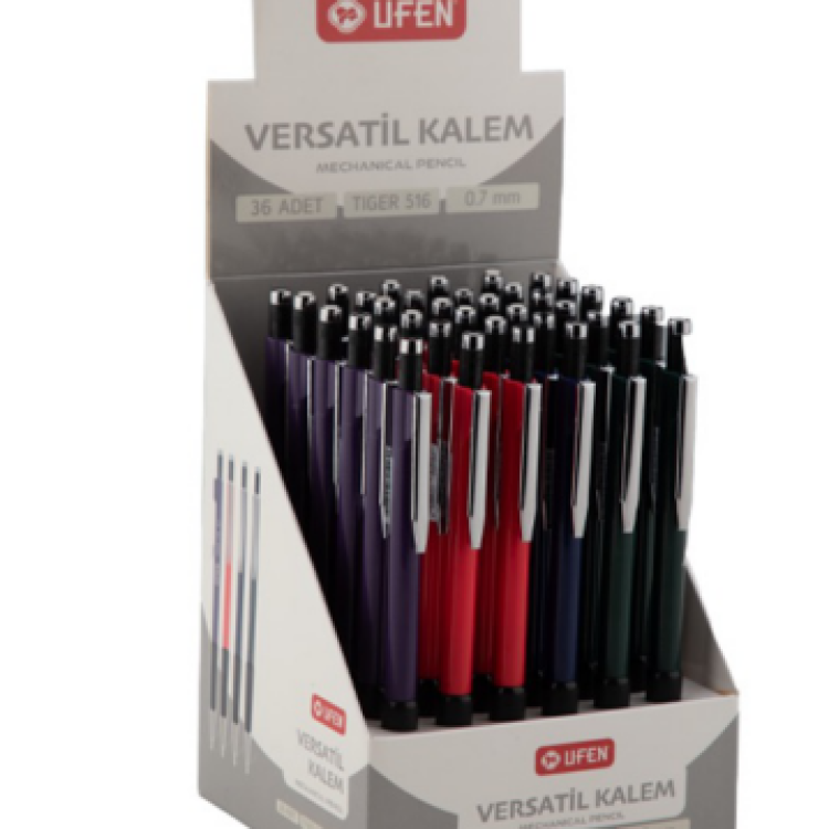 UFEN 516 TİGER VERSATİL KALEM 0.7 36LI