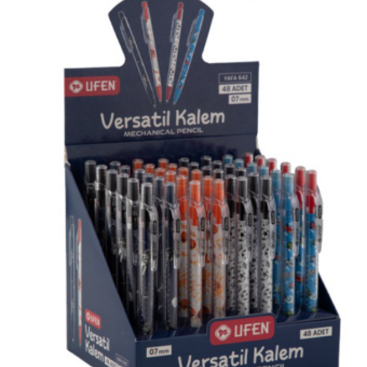 UFEN 642-48 YAFA VERSATİL KALEM 0,7MM 48'Lİ