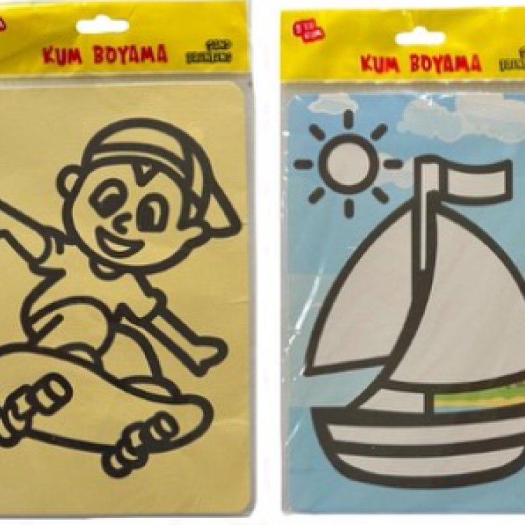 KÜÇÜK (A5) KUM BOYAMA KB-20#