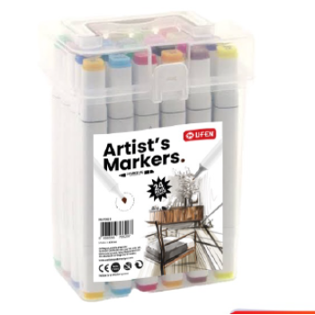 UFEN ARTİST MARKER ÇİZİM KALEMİ 24 RENK UFEN ARTİST MARKER ÇİZİM KALEMİ 24 RENK