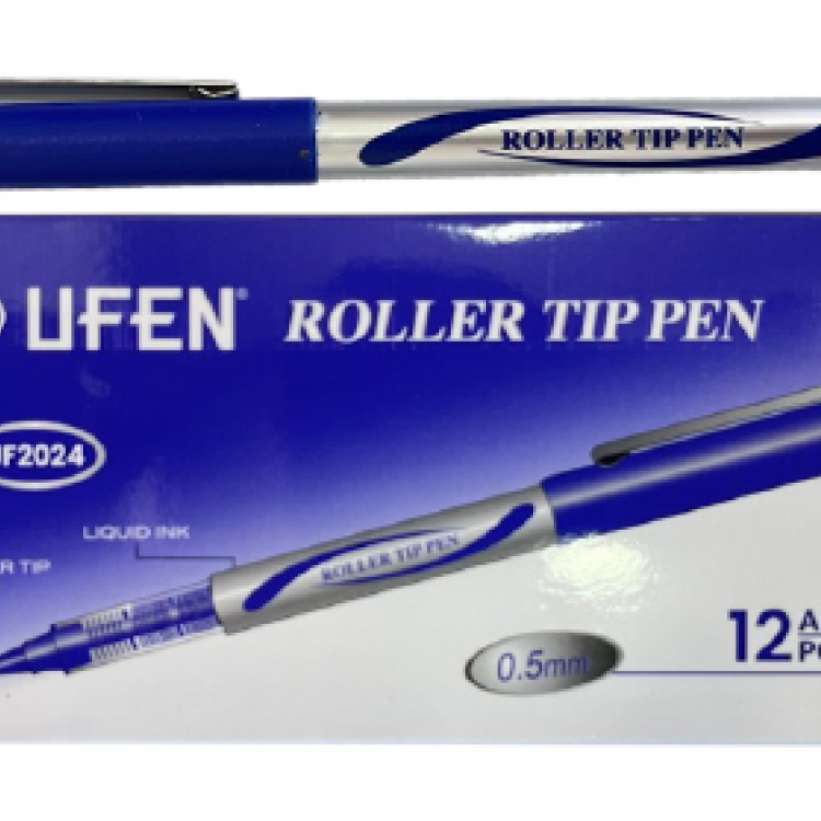 UFEN ROLLER PİLOT KALEM MAVİ 12Lİ