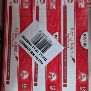 FATİH 25010 EKONOMİK KIRMIZI KOPYA KALEM (BOX12) FATİH 25010 EKONOMİK KIRMIZI KOPYA KALEM (BOX12)