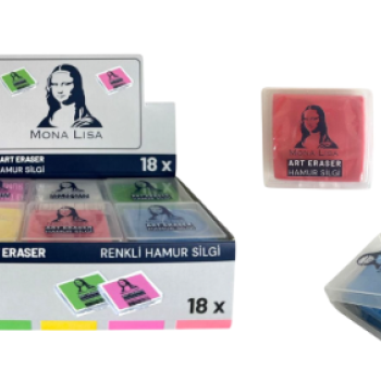 SÜDOR ER-1109 MONOLİSA RENKLİ HAMUR SİLGİ 18Lİ SÜDOR ER-1109 MONOLİSA RENKLİ HAMUR SİLGİ 18Lİ
