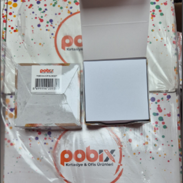 KÜP BLOKNOT 8X8 BEYAZ 24LÜ