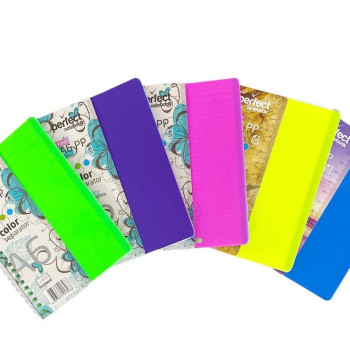 PASTEL AYRAÇLI A6 PP KAPAK SPİRALLİ NOT DEFTERİ (BOX12) KARELİ PASTEL AYRAÇLI A6 PP KAPAK SPİRALLİ NOT DEFTERİ (BOX12) KARELİ