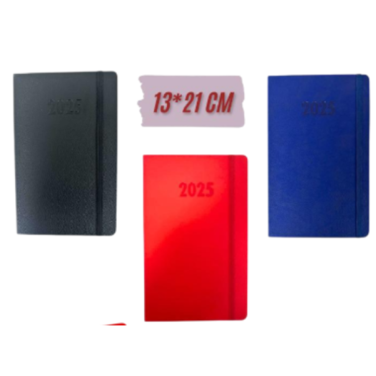 LIZ SJ-913 13X21 THERMO IVORY 2025 GÜNLÜK AJANDA 192YP