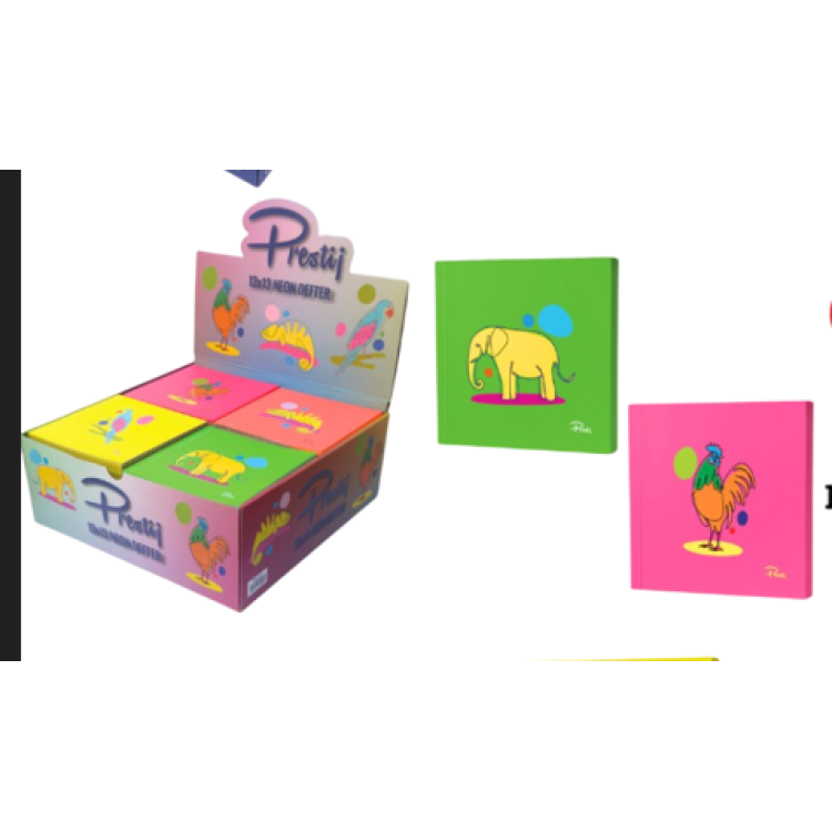 PRESTİJ PRJ-012 13X13 NEON DEFTER 44'LÜ 168SY