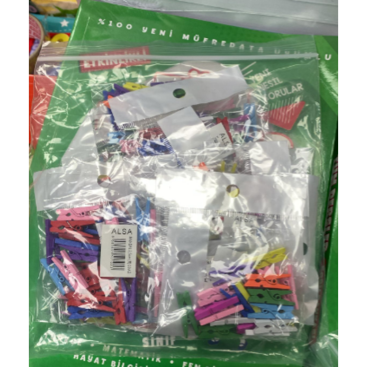 ALSA 25MM RENKLİ AHŞAP AKTİVİTE MANDAL (BOX12) ALSA 25MM RENKLİ AHŞAP AKTİVİTE MANDAL (BOX12)