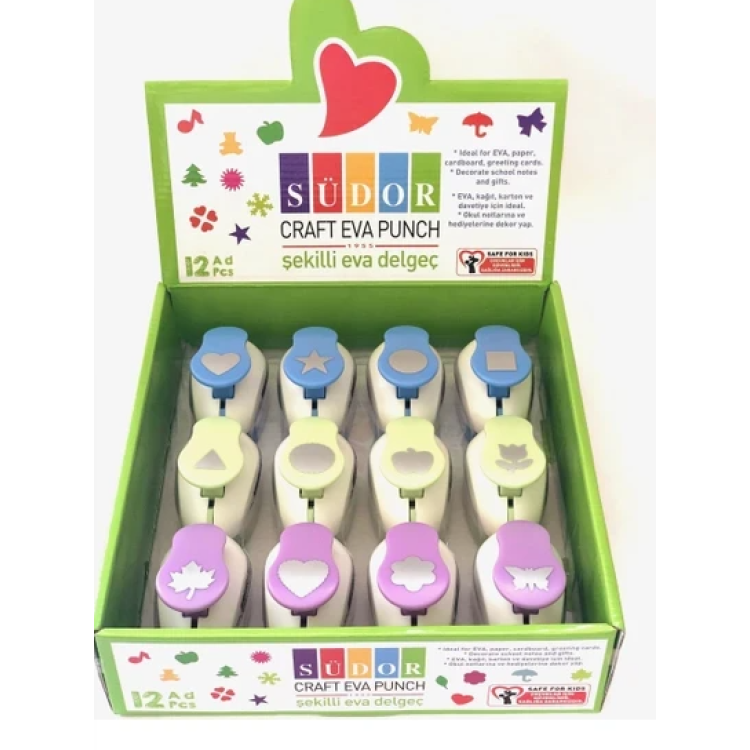 SÜDOR BS94 ŞEKİLLİ DELGEÇ BÜYÜK 12Lİ