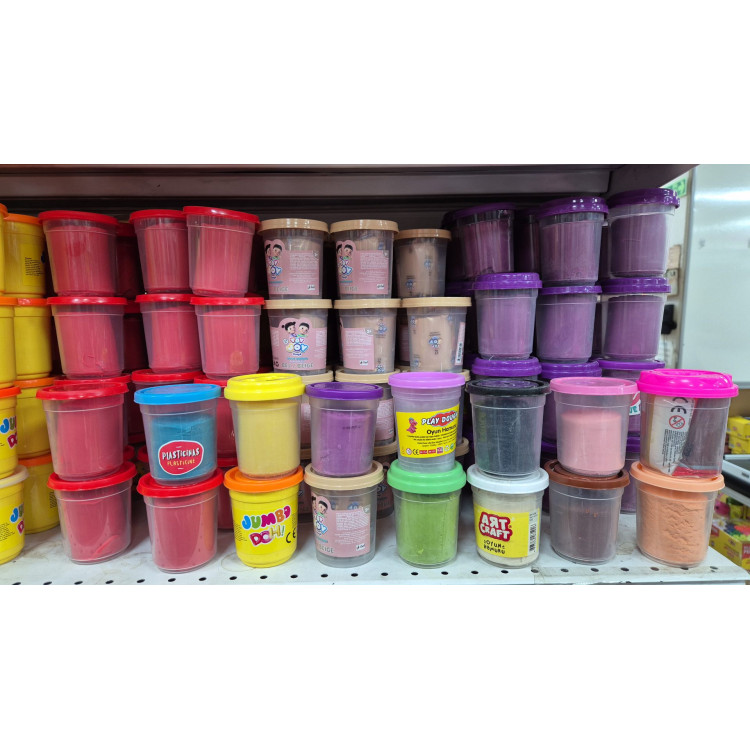 NOVACOLOR TEKLİ MAXİ OYUN HAMURU 110GR (RENK SEÇİNİZ) TURUNCU-MAVİ-MOR-PEMBE