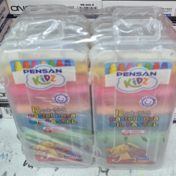 PENSAN KİDZ PRATİK KUTULU PASTEL BOYA 12 RENK
