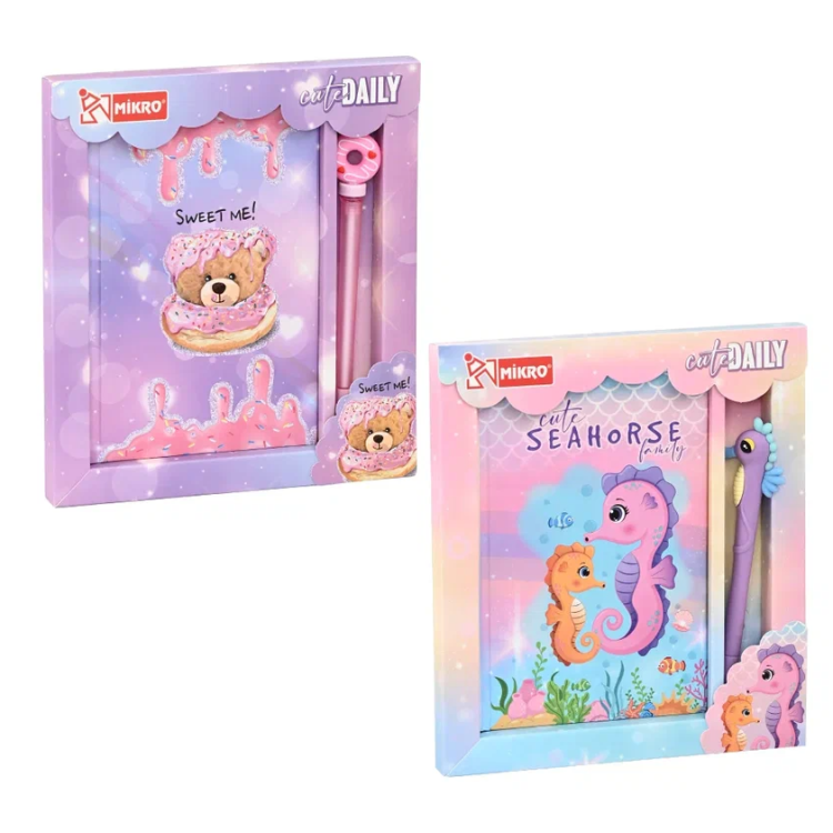 MİKRO MD-135 KUTULU VE KALEMLİ HATIRA DEFTERİ 8681248743243