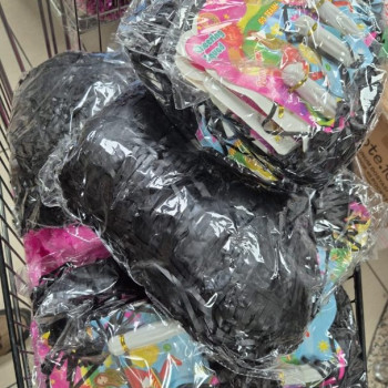 23 NİSAN GÖSTERİ AMİGO PONPON EKO 2Lİ -SİYAH- (12ÇİFT) *23nisan