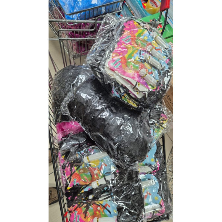 23 NİSAN GÖSTERİ AMİGO PONPON EKO 2Lİ -SİYAH- (12ÇİFT) *23nisan