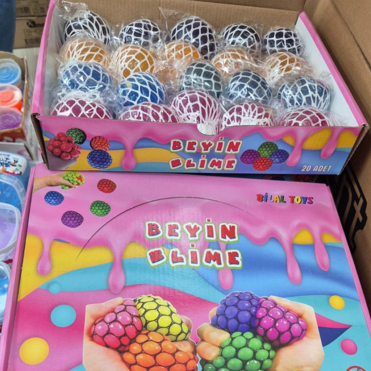BEYİN FİLELİ SLİME 20Lİ