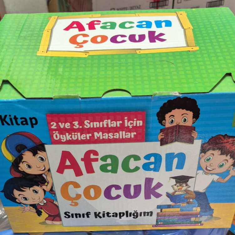 AFACAN ÇOCUK KİTAPLIĞI ( 40 KİTAP ) /BICIRIK 15X21CM 1920SY