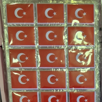 ALP113 STİCKER A4 BÜYÜK DİKDÖRTGEN BAYRAK 12Lİ *23nisan ALP113 STİCKER A4 BÜYÜK DİKDÖRTGEN BAYRAK 12Lİ *23nisan