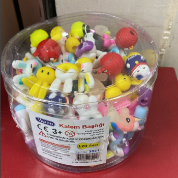 VAGON 3021 SİLKON KALEM BAŞLIĞI 120Lİ