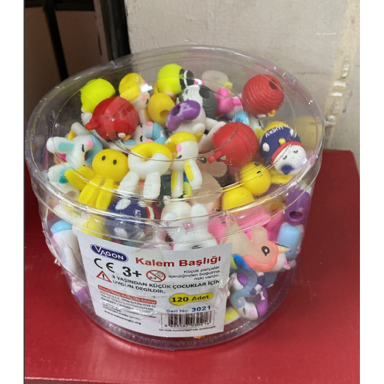 VAGON 3021 SİLKON KALEM BAŞLIĞI 120Lİ