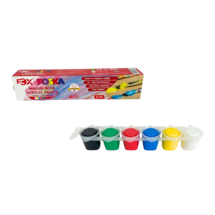 FCX FC-320 6LI AKRİLİK BOYA 25ML