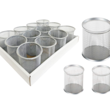 GLOBOX 2986 GRİ FİLE METAL TEKLİ KALEMLİK (BOX12) GLOBOX 2986 GRİ FİLE METAL TEKLİ KALEMLİK (BOX12)