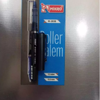 MİKRO M-2035 ROLLER KALEM 0.5 MAVİ (BOX12) -imza MİKRO M-2035 ROLLER KALEM 0.5 MAVİ (BOX12) -imza