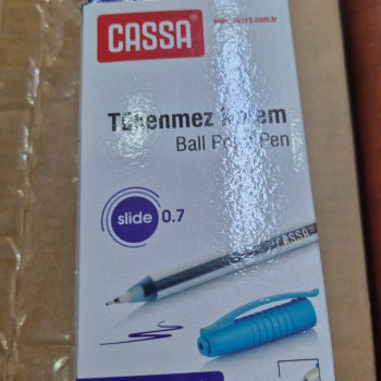 CASSA 8730 TÜKENMEZ KALEM 0,7 MAVİ 50Lİ CASSA 8730 TÜKENMEZ KALEM 0,7 MAVİ 50Lİ
