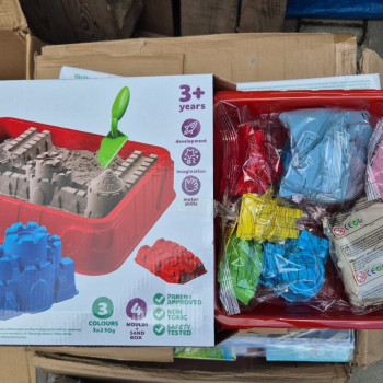 ART CRAFT PLAY CREATIVE 3X230 GR KALE KUM SET >