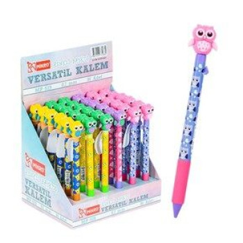 MİKRO  MP-529 VERSATİL KALEM 0.7 RENKLİ BAYKUŞ (BOX36) MİKRO  MP-529 VERSATİL KALEM 0.7 RENKLİ BAYKUŞ (BOX36)