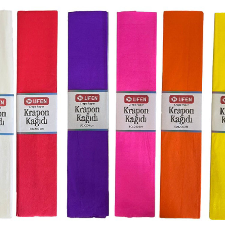 KRAPON KAĞIDI 10 LU TEK RENK (renk seçiniz) D06 *23nisan