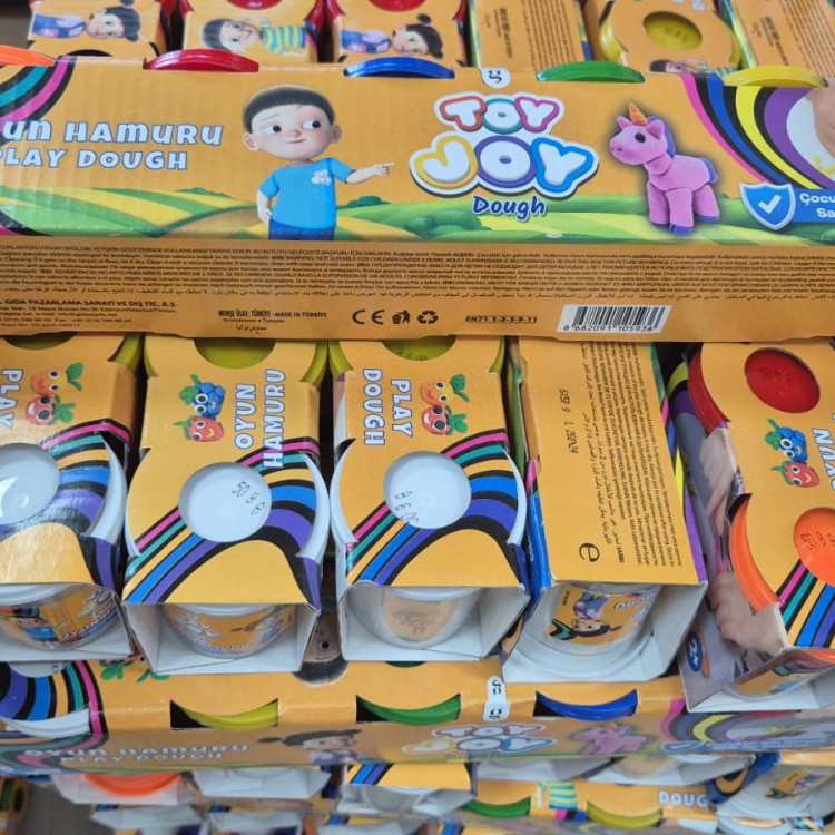 TOY JOY MİNİ OYUN HAMURU 6 RENK 300GR